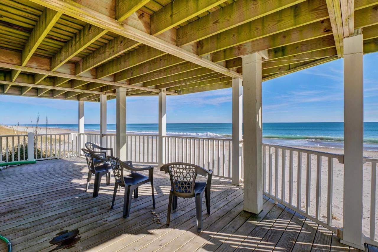 4194 Island Drive - Oceanfront, Community Pool North Topsail Beach Exterior foto