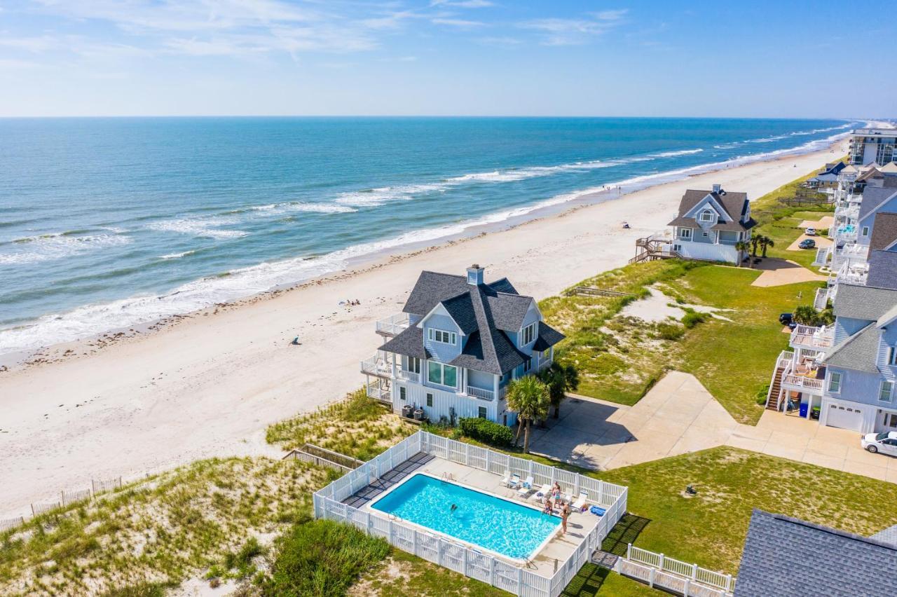 4194 Island Drive - Oceanfront, Community Pool North Topsail Beach Exterior foto